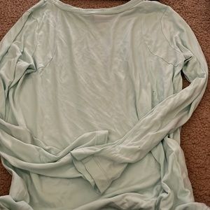 Long sleeve blue Nike shirt